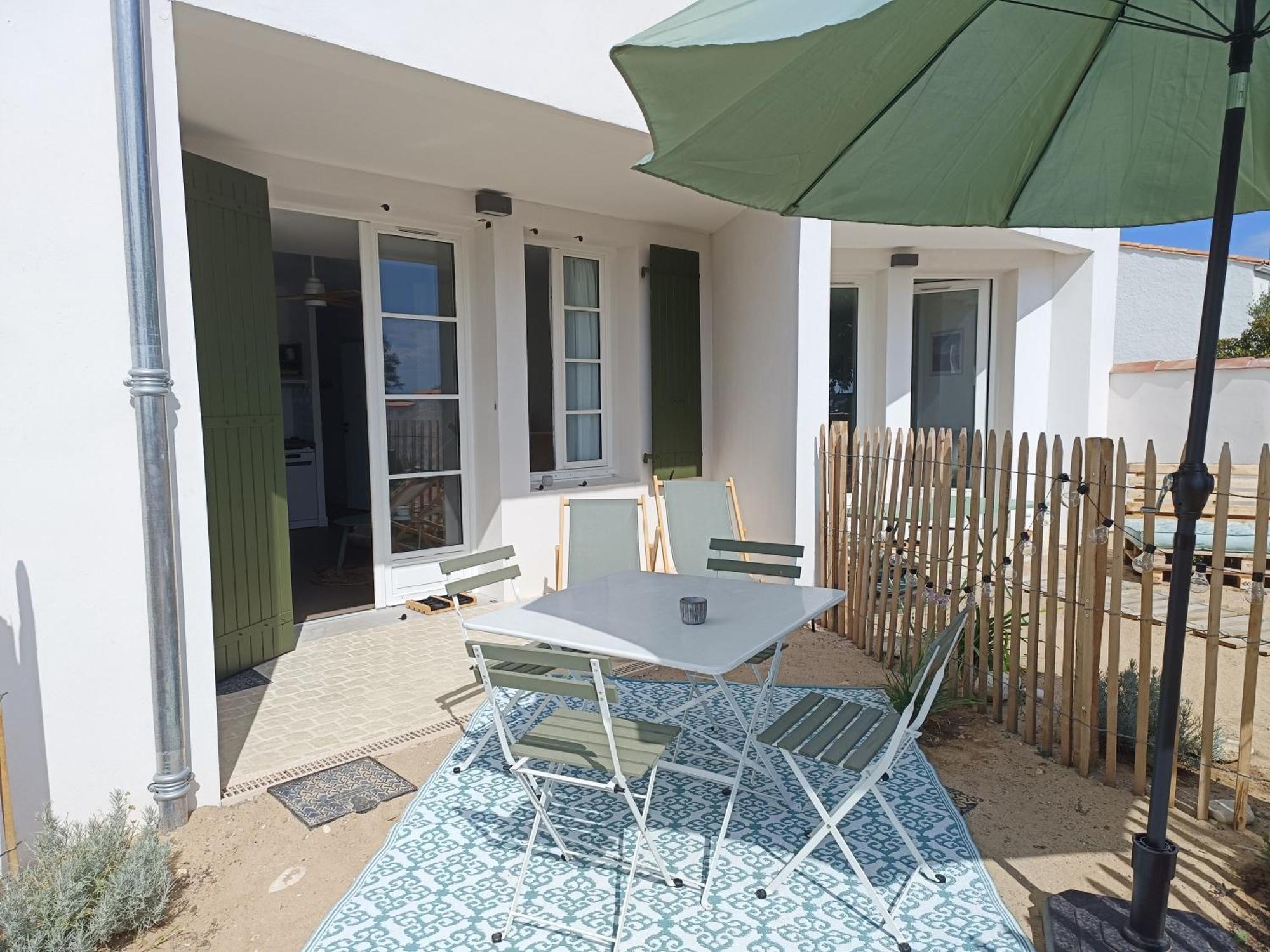 La Plage, T2 Vue Mer Rivedoux-Plage Exterior foto